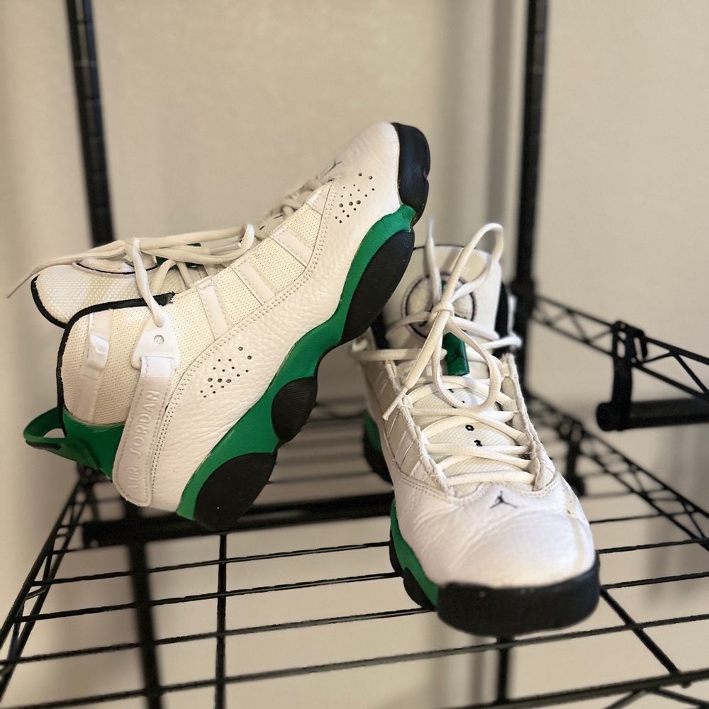 Jordan 6 Rings Lucky Green, Kids 6Y